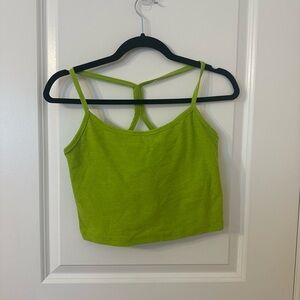 Spacedye Slim Racerback Cropped Tank